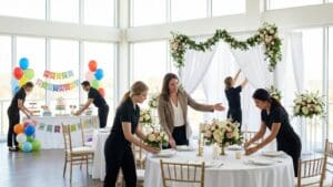 ¿Qué es la decoración para bodas y celebraciones?