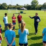 ¿Qué es un campamento de fútbol en inglés?
