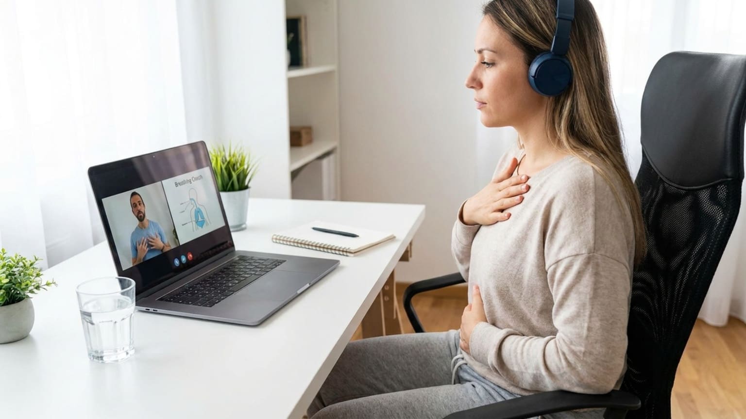 ¿Qué es la respiración funcional online y cómo puede mejorar la salud?