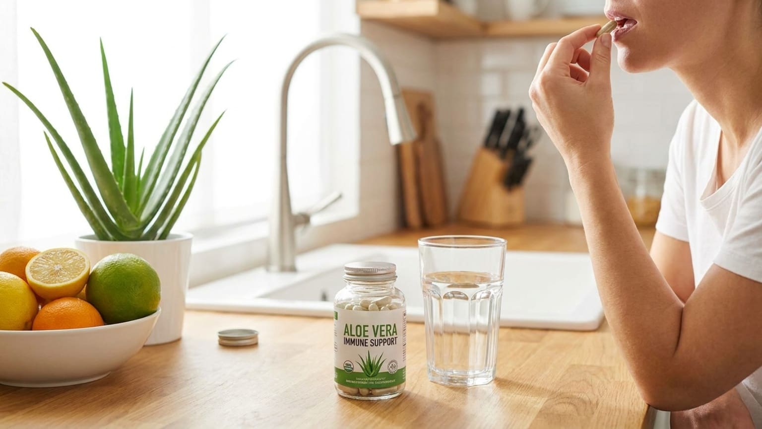 ¿Qué es el suplemento de aloe vera para la inmunidad y cómo funciona?