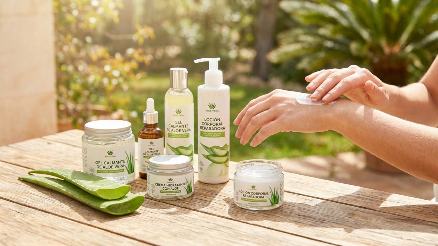 ¿Qué son los productos de cuidado de la piel con aloe vera?