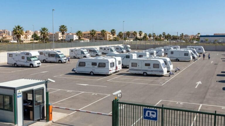 ¿Qué es un parking para caravanas en Valencia y por qué es necesario?