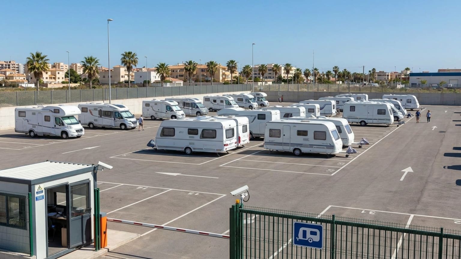 ¿Qué es un parking para caravanas en Valencia y por qué es necesario?
