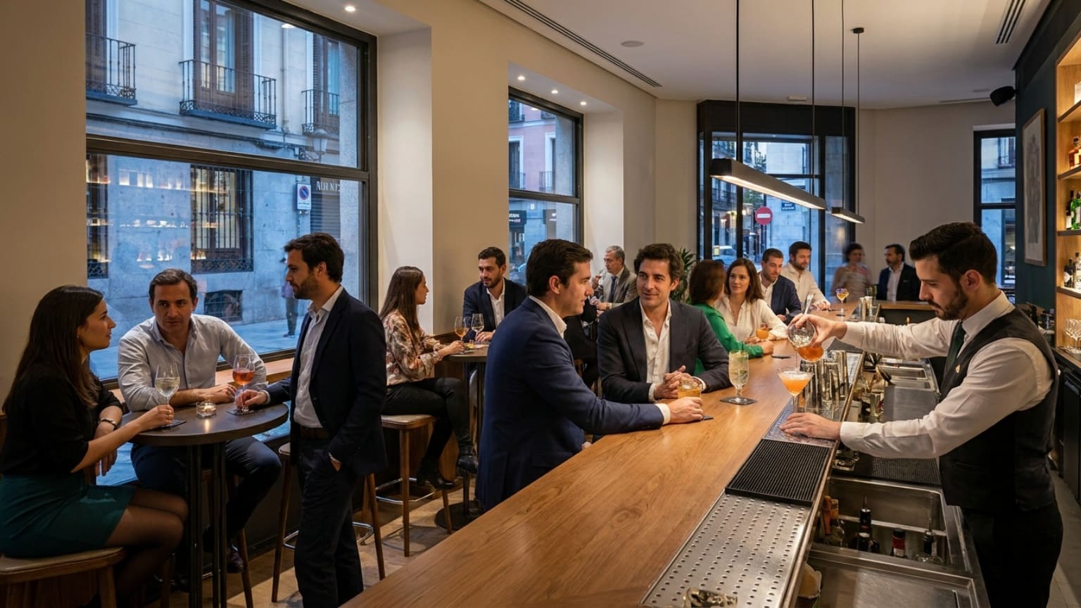 ¿Cómo elegir el lugar ideal para tomar copas en Madrid?