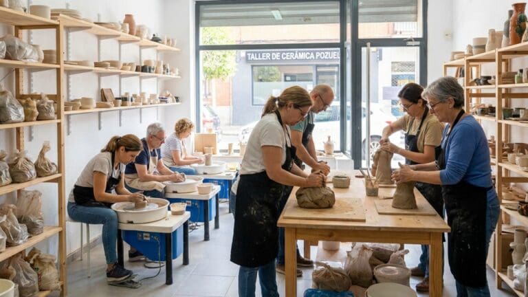 ¿Qué es la cerámica y por qué atrae a tantos en Pozuelo de Alarcón?