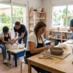 ¿Qué se aprende en las clases de cerámica en Pozuelo?