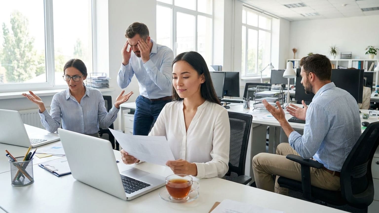 ¿Qué es la calma emocional y cómo se manifiesta en la vida diaria?