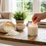 ¿Qué son las velas sostenibles de soja y por qué son una mejor opción para el hogar?