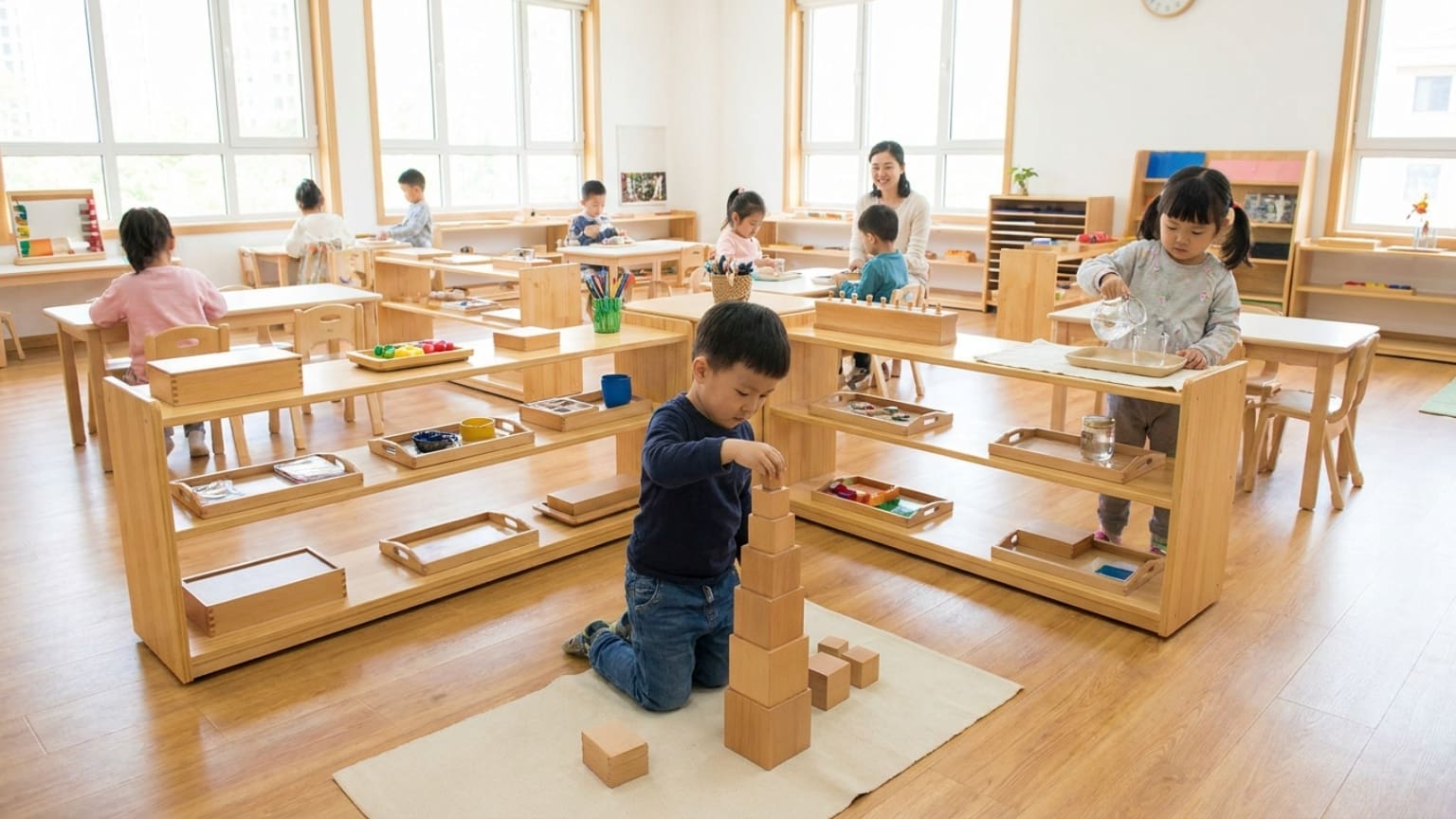 ¿Qué es la educación infantil Montessori y cómo funciona?