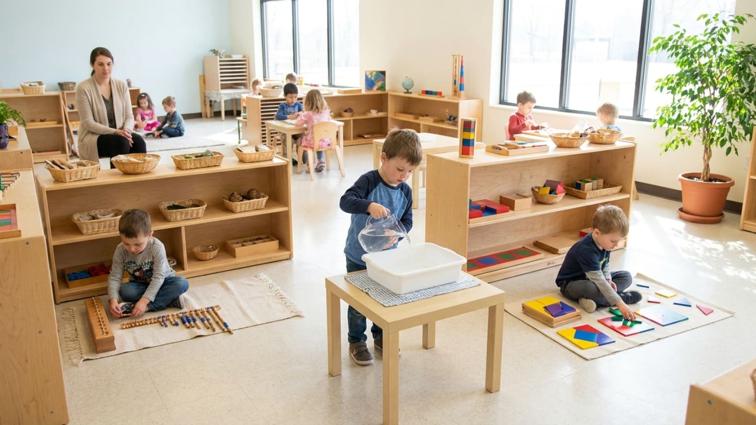¿Qué es la escuela infantil Montessori y cómo beneficia al desarrollo infantil?