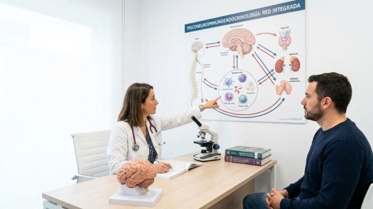 ¿Qué es la psiconeuroimmunoendocrinología y su relación con la salud?