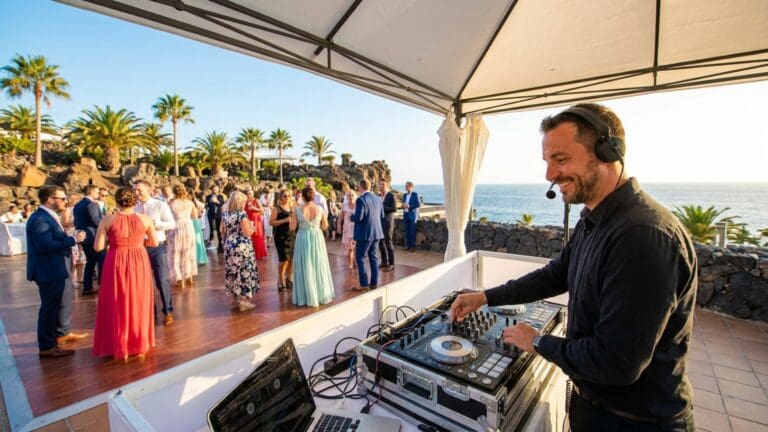 ¿Por qué es crucial contratar un DJ con experiencia local para bodas en las Islas Canarias?