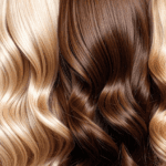 Resultado natural con extensiones de pelo natural y acabado sedoso.