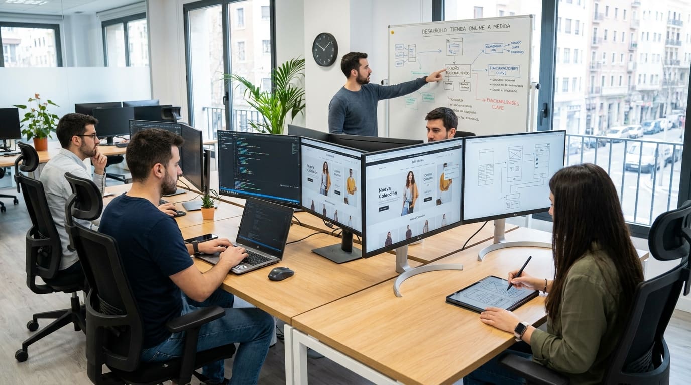 Desarrollo de tiendas online a medida: la solución para tu negocio