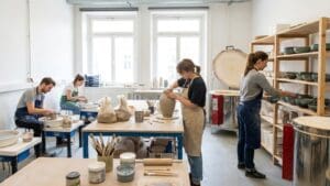 ¿Qué es un taller de cerámica y cómo funciona?