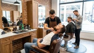 ¿Qué es una barbería moderna y qué servicios ofrece?