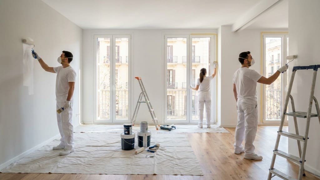 Transforma tu hogar con pintores de interiores expertos en Barcelona