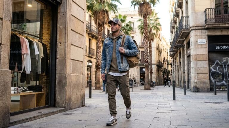 Guía para comprar ropa urbana de hombre en Barcelona