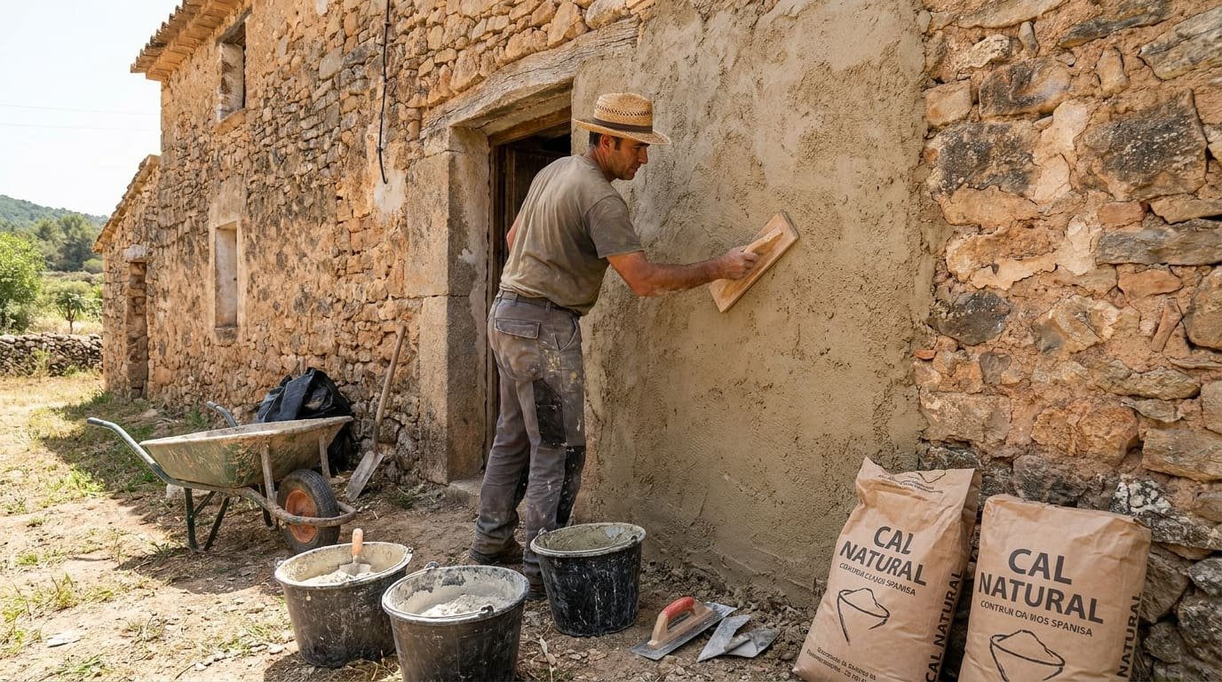 Cuándo contratar un servicio de aplicación de mortero de cal natural