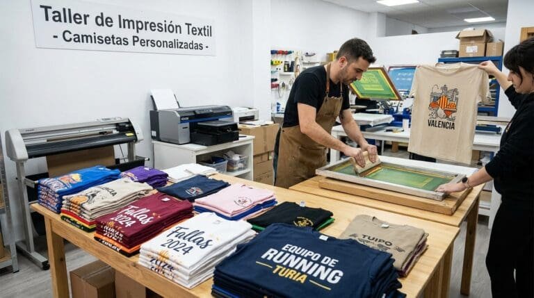 Guía para encargar camisetas personalizadas en Valencia