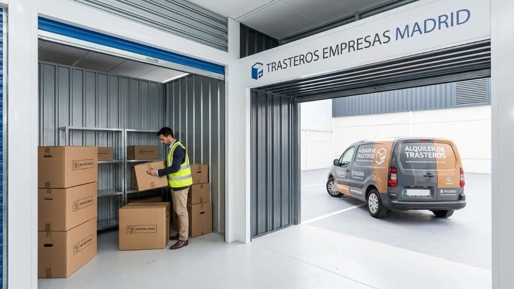 ¿Cuál es el mejor almacenamiento para autónomos y pequeños negocios en Madrid?